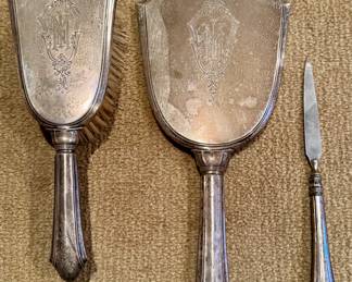 Sterling Silver Dresser Set
