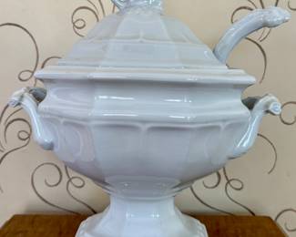 Ironstone Soup Tureen
