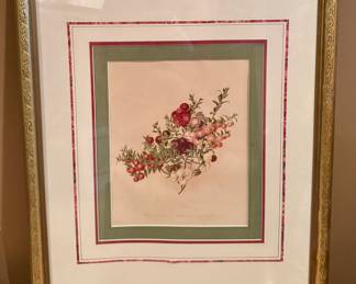 "New Varieties of Pernettya Mucronata" Framed Botanical
