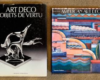 Art Deco Objets de Vertu & America Art Deco Books