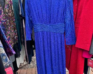 1980s beaded dress