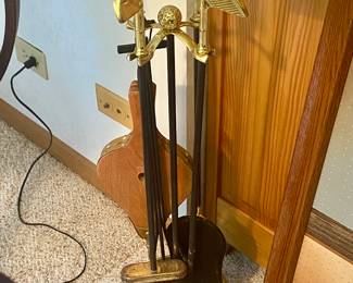 Golf Club Fireplace Tools 