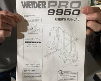 Weider PRO 9950 home gym