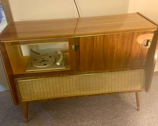 Grundig Majestic Stereo console with turntable 