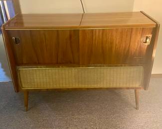 Grundig Majestic Stereo console with turntable 