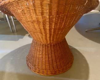 Vintage Wicker Mushroom Chair
