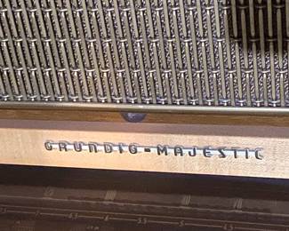 Grundig Majestic stereo console with turntable and reel to reel; model 9078