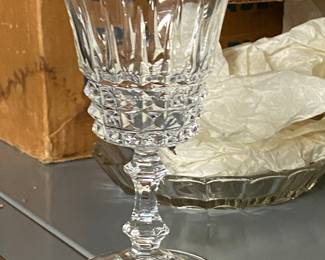 lead crystal glassware