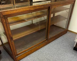 Antique Store Display Cabinet