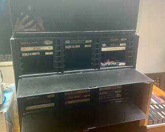 Cassette Tape storage boxes