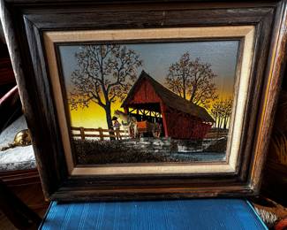 H. Hargrove Oil Painting 