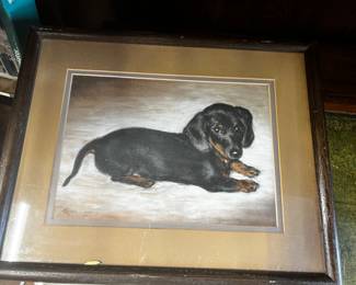 Original drawing on paper by Davis