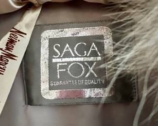Saga Fox Fur Coat