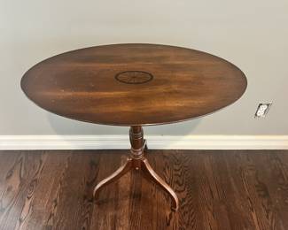  Edwardian Georgian Style Tripod Side Table