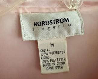 Nordstrom Lingerie Pink Bed Jacket – Size Medium