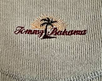 Tommy Bahama Women's Green Quarter Zip Pullover Sweater – Size Large