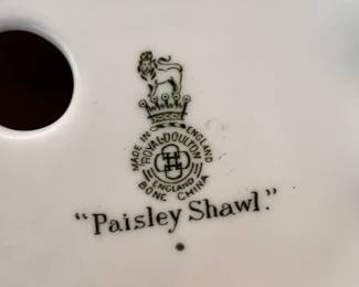 Royal Doulton  "Paisley Shawl" Porcelain Figurine