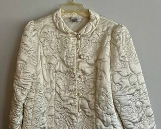 Nordstrom Lingerie White Bed Jacket – Size Medium