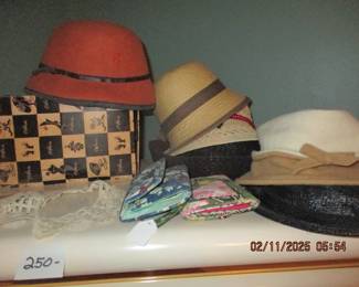 Vintage hats
