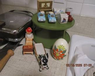 old and newer salt and pepper shaker collection