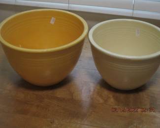 Vintage Fiesta mixing bowls
