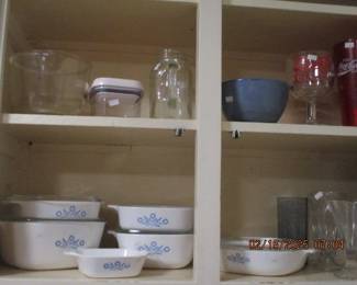 Blue Cornflower Corning ware