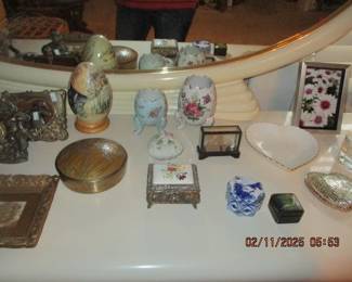 Vintage and later decor