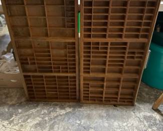 Printer tray drawers