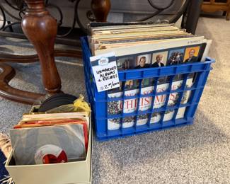 Unmarked Albums & Records