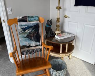 Side Table, Rocking Chair, Basket, Lamp, Frank Lloyd Wright Puzzle Set