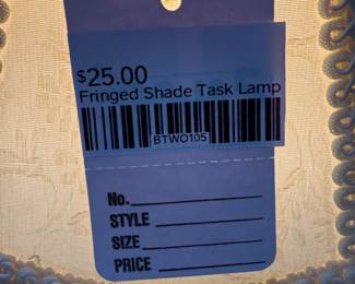 Fringed Shade Task Lamp