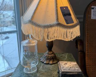 Fringed Shade Task Lamp