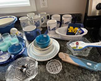Mugs, Wine Stoppers, Glasses, Plates, Spoon Rest