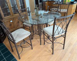 Cramco Glass Top Table