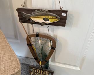 Gone Fishing Sign