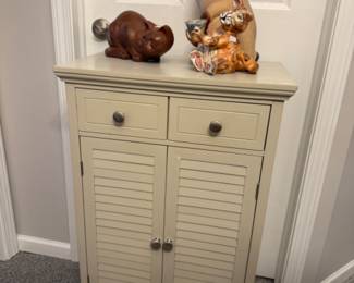 Cat Figurines, Tall Nighstand