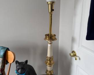 Lamp, Cat Figurine