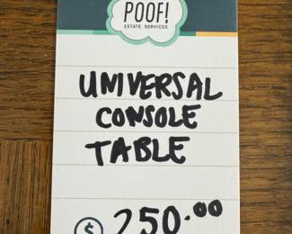 Universal Console Table