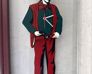 John Wayne Pendulum Clock