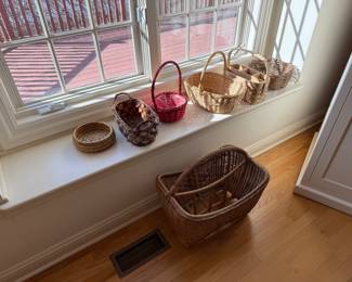 Assorted woven Baskets