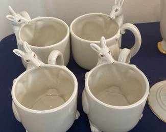 Fitz and Floyd Kangaroo cups