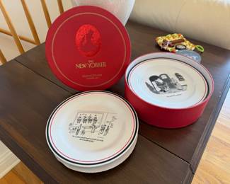 The New Yorker Appetizer/Dessert Plates