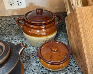 B&M bean pots