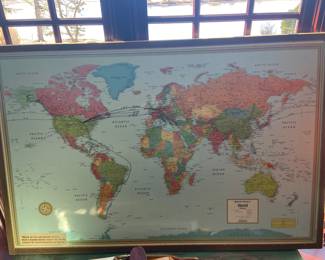 World Map - Rand McNally 'M' series