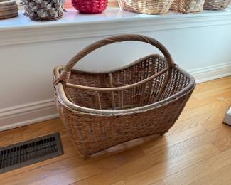 assorted woven baskets
