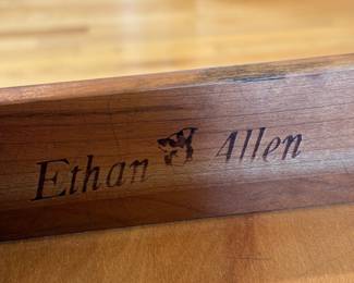 Ethan Allen Queen Anne style dropleaf side table