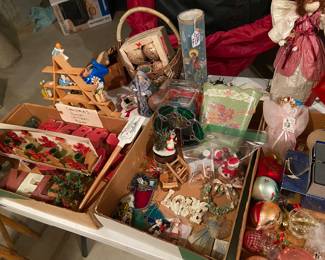 Christmas ornaments and decorations