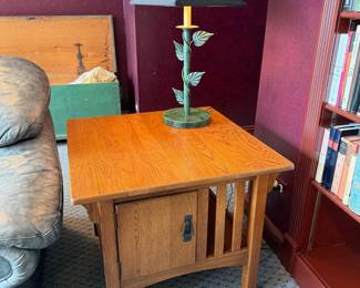 mission style side table (2 available)