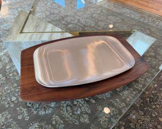 Mcm teak tray