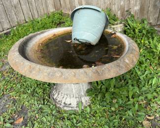 Bird bath